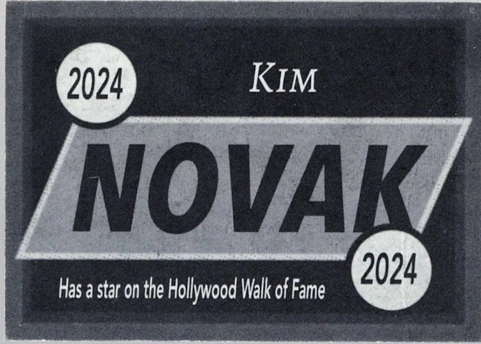 Kim Novak — Actress Kim Novak - SIGNED - Trading Card - Vertigo - Hitchcock - 1, image 2