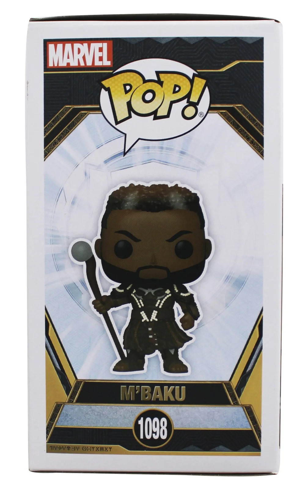 Winston Duke — Winston Duke Black Panther Signed M'Baku #1098 Funko Pop Figure PSA/DNA #AO48785, изображение 5