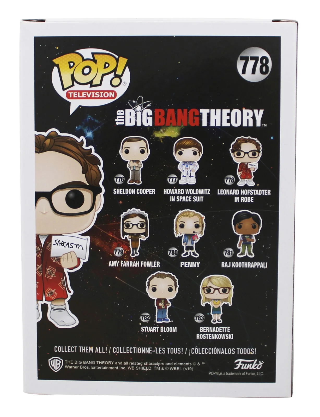 Johnny Galecki — Johnny Galecki The Big Bang Theory Signed #778 Funko Pop Figure BAS #BU03232, image 4