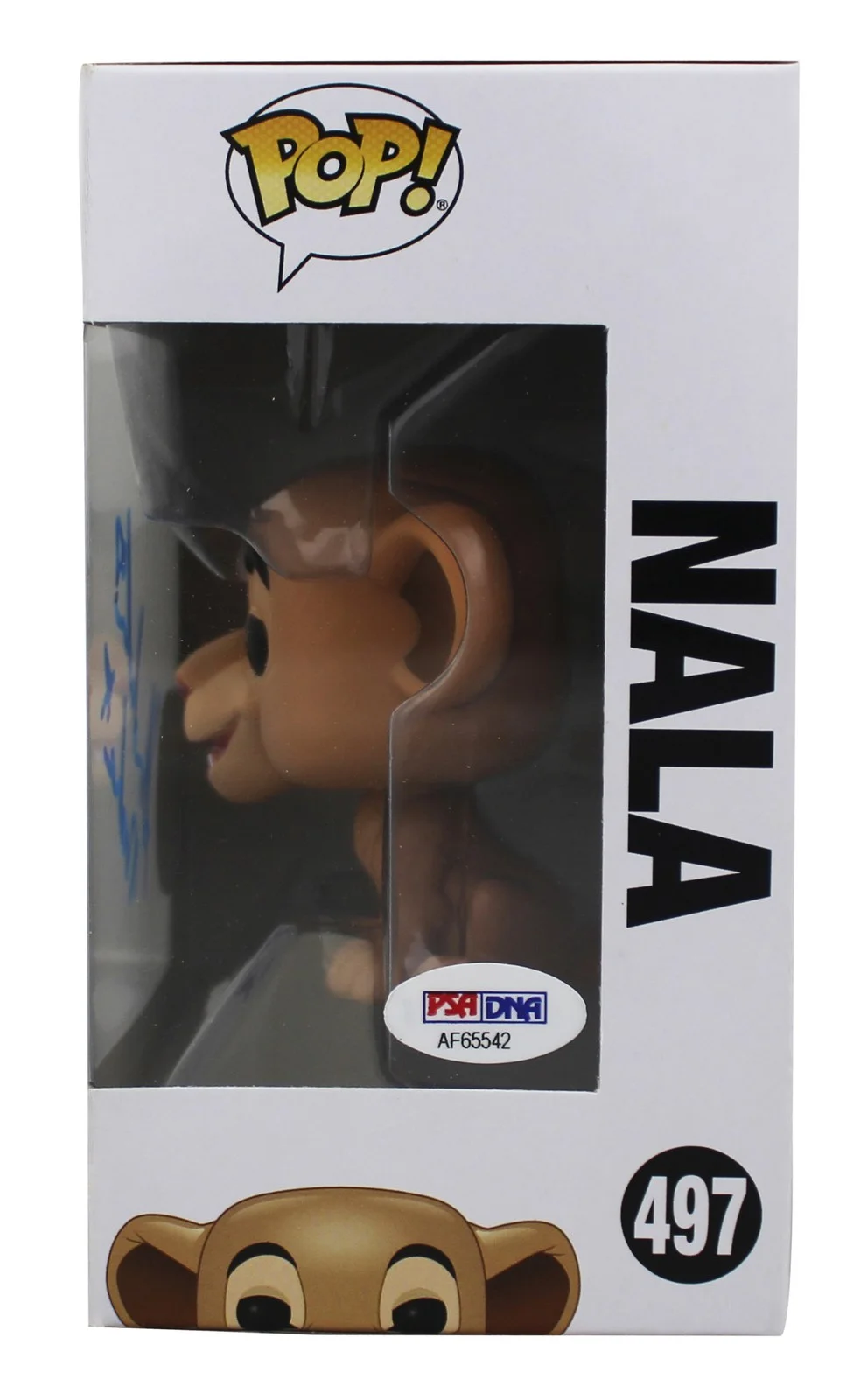 Shahadi Wright Joseph — Shahadi Wright Joseph The Lion King Signed #497 Funko Pop Figure PSA #AF65542, image 3