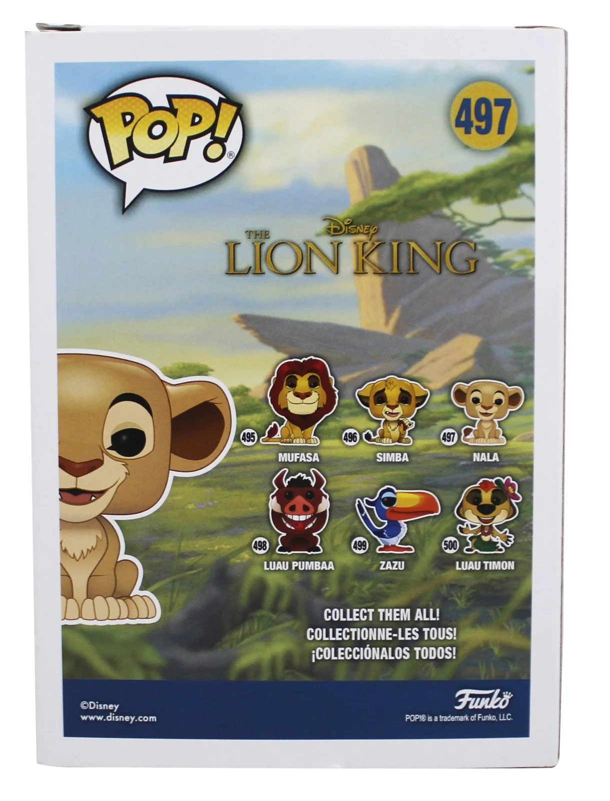 Shahadi Wright Joseph — Shahadi Wright Joseph The Lion King Signed #497 Funko Pop Figure PSA #AF65542, image 4