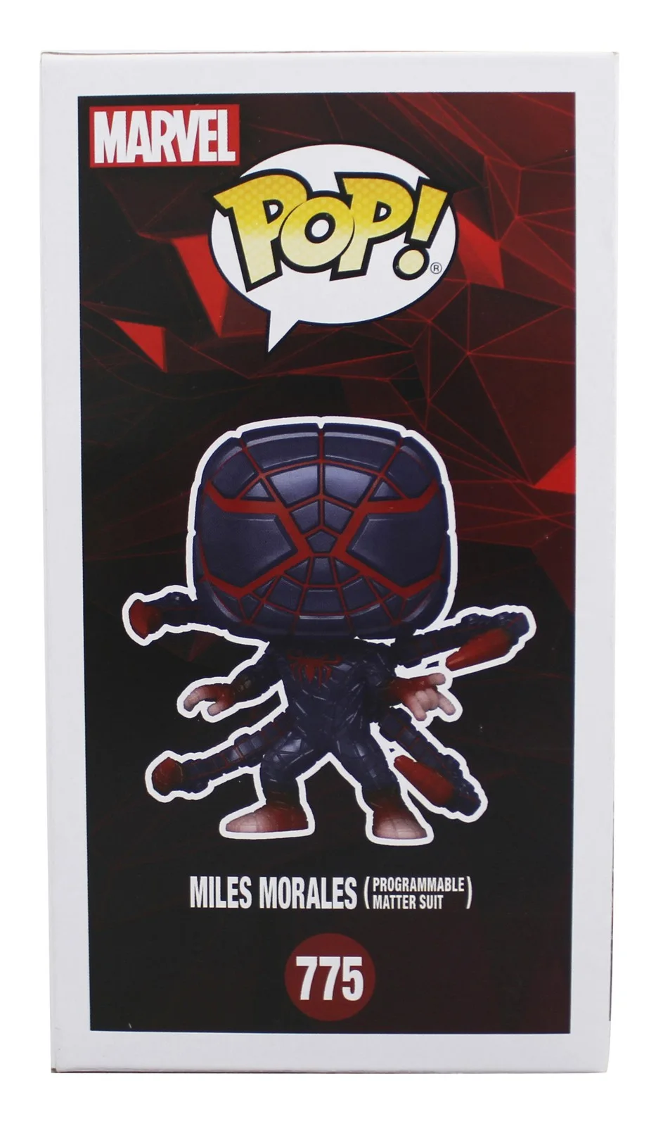 Shameik Moore — Shameik Moore Spider-Man Signed Miles Morales #775 Funko Pop Figure BAS #BH94530, image 5