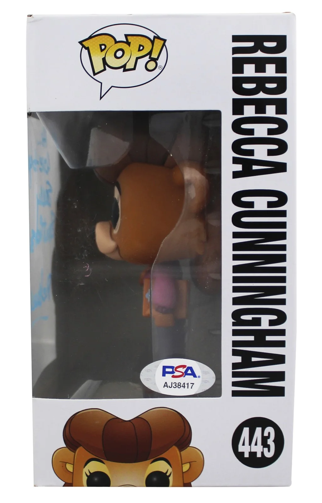 Sally Struthers — Sally Struthers TaleSpin "Rebecca" Signed #443 Funko Pop Figure PSA/DNA #AJ38417, изображение 3