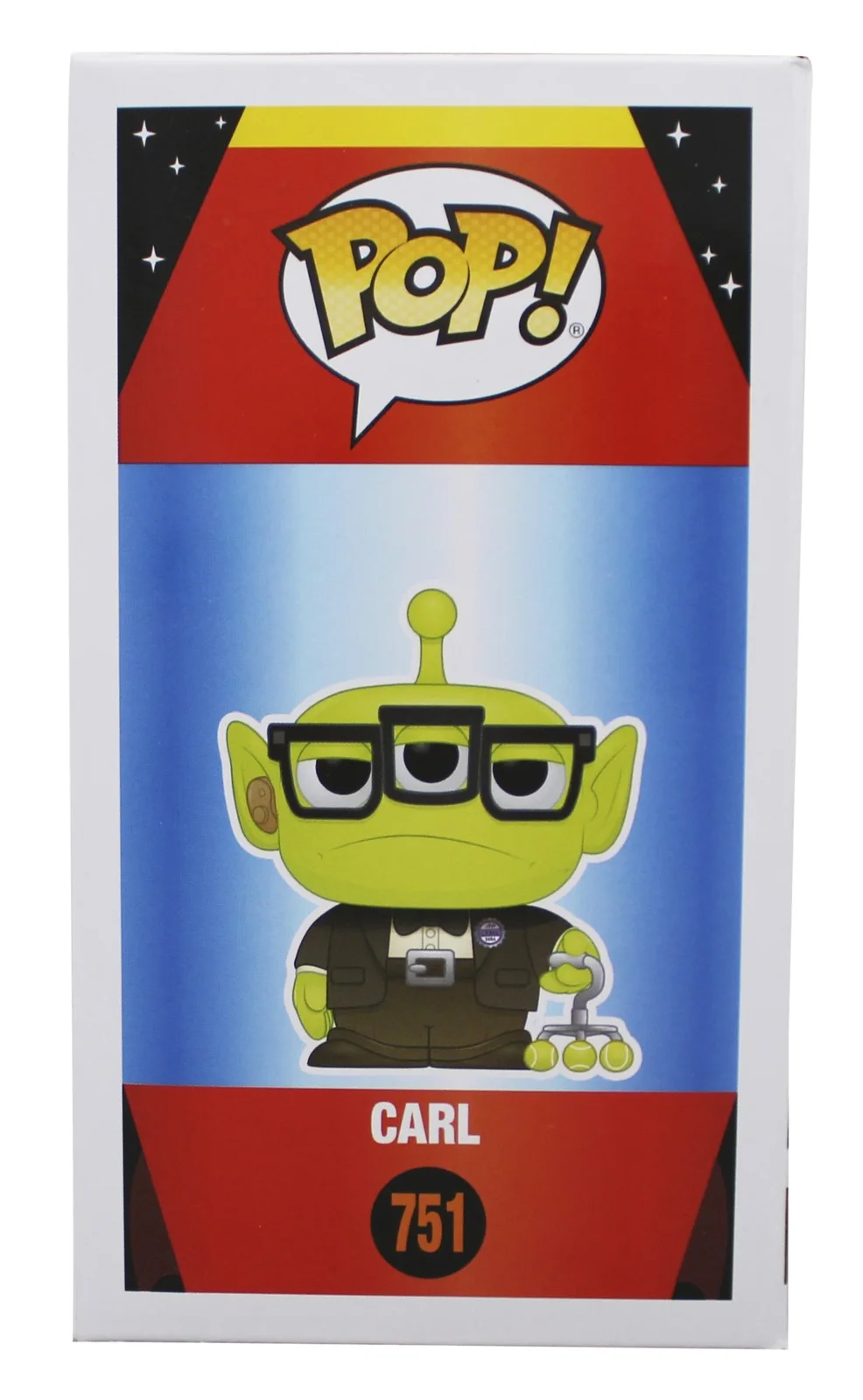 Ed Asner — Ed Asner Up "Alien Carl" Signed Carl #751 Funko Pop Vinyl Figure PSA #AI53520, image 5