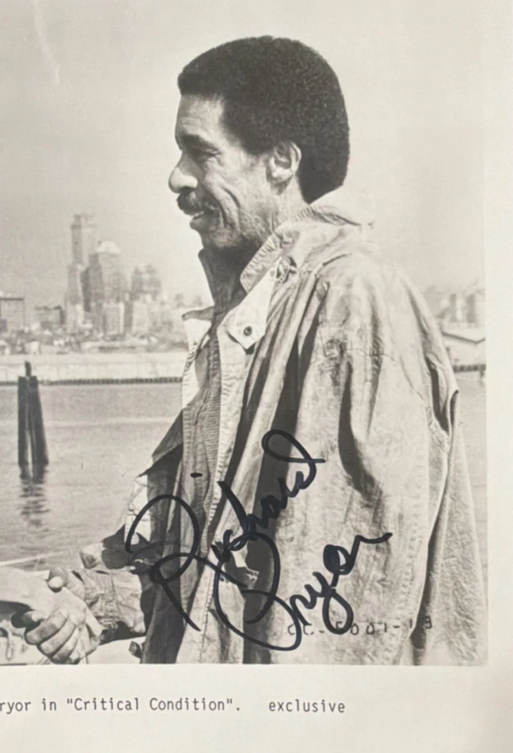 Richard Pryor — Richard Pryor Signed Autographed Original Still 8x10 Photo Piece of the Past COA, изображение 3