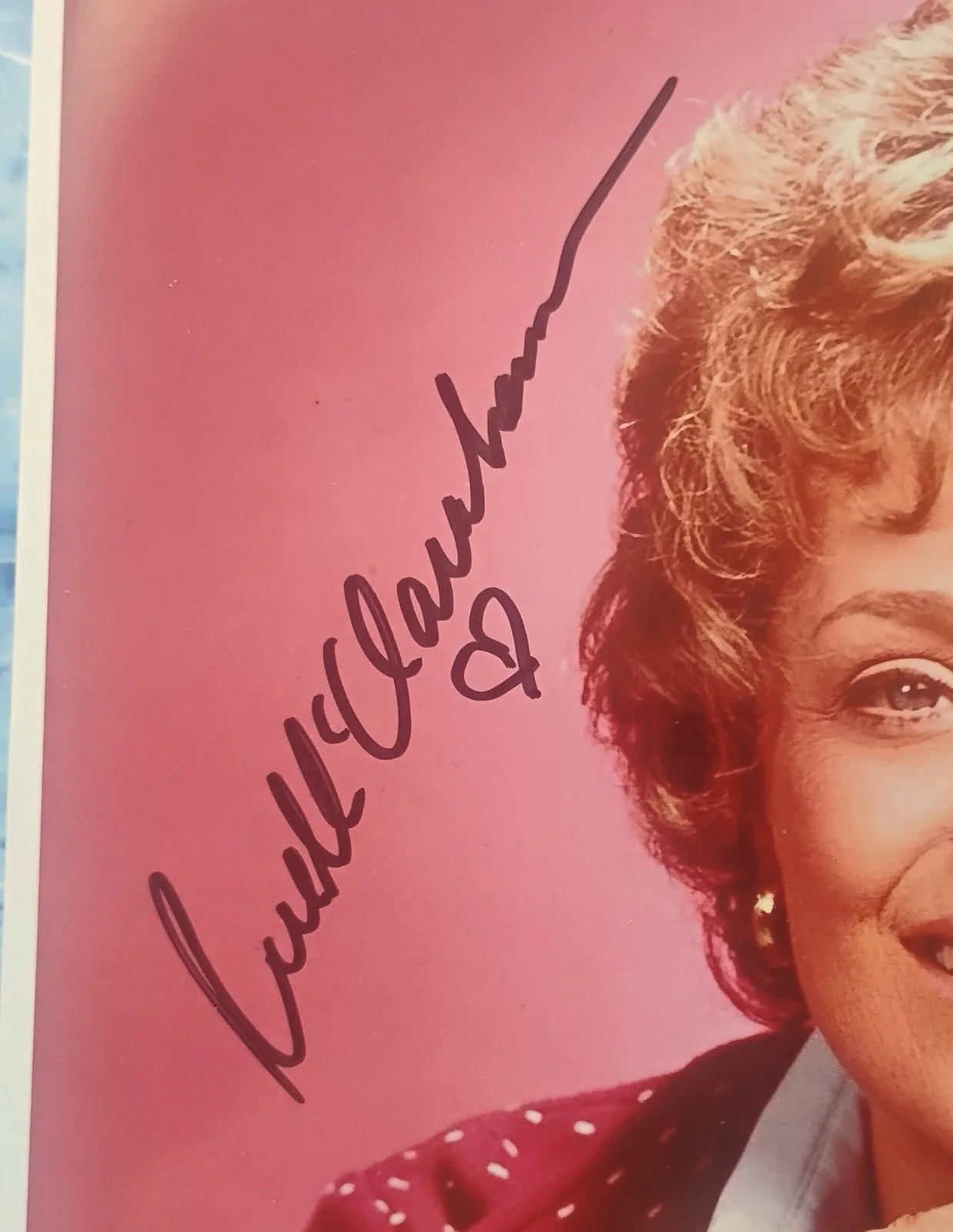 Rue McClanahan Hand Signed Autograph 8x10 Photo COA - NO US TARIFFS, image 3