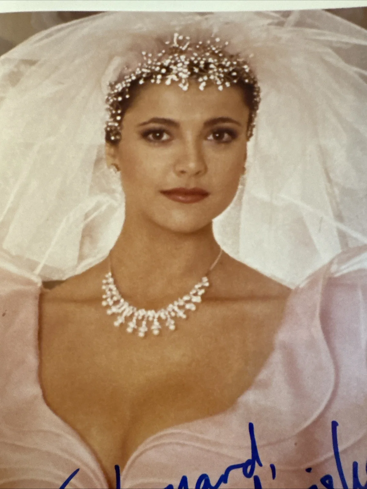 Emma Samms — Emma Samms- Signed Autograph Color 8x10 Photo - Rare Dynasty Wedding, изображение 3