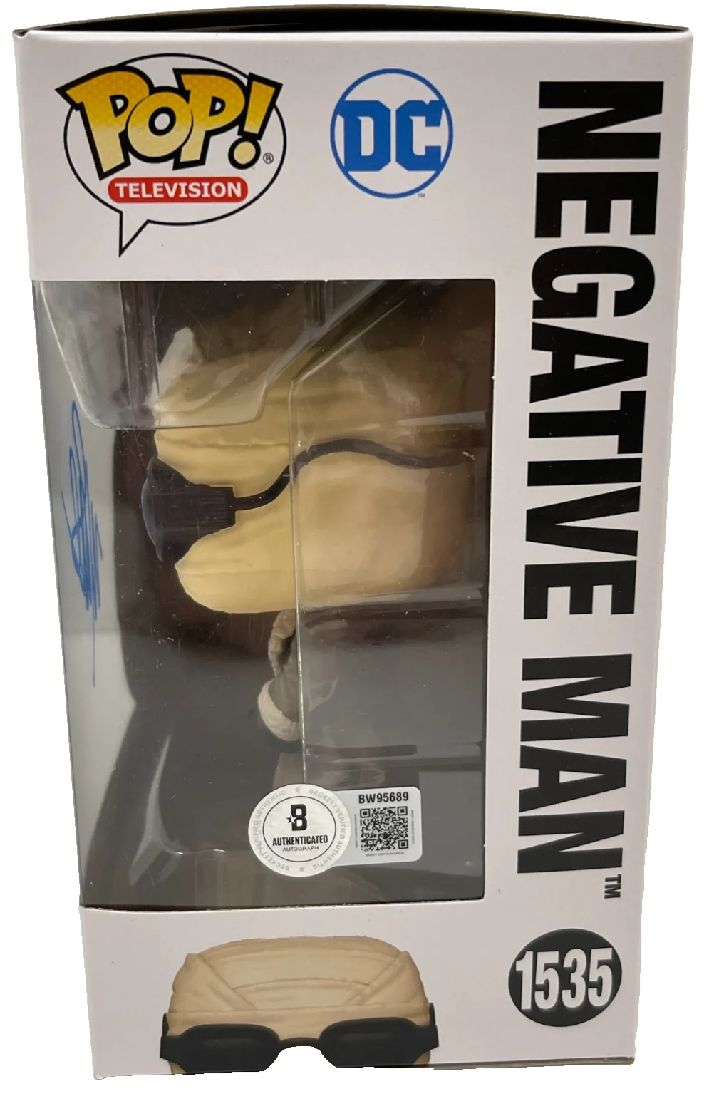 Matt Bomer — Matt Bomer Signed Negative Man Funko Doom Patrol Authentic Autograph Beckett, image 2