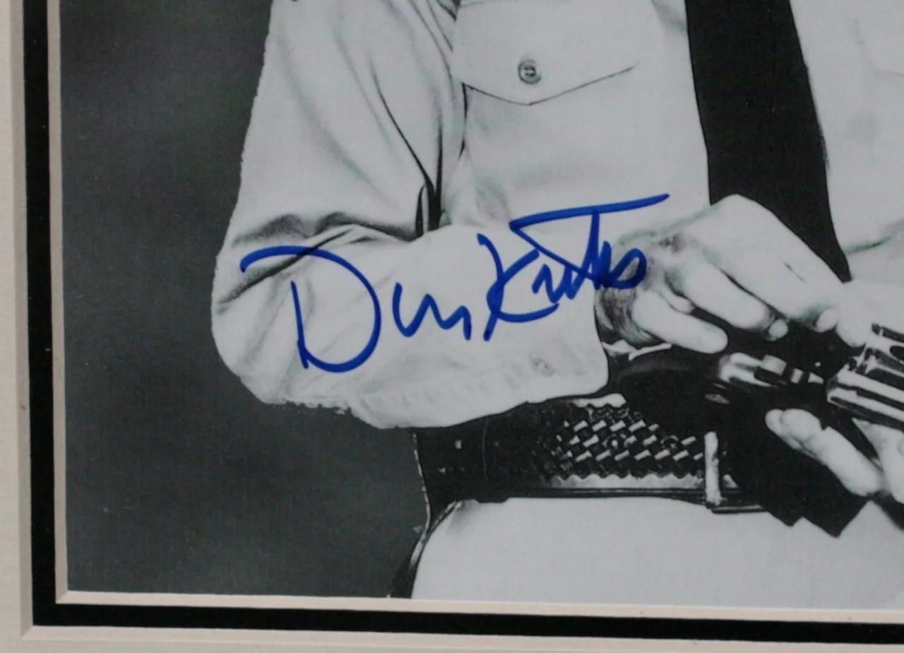 Don Knotts — Barney Fife Framed collection signed by Don Knotts w/COA, #7458/15,000, image 2