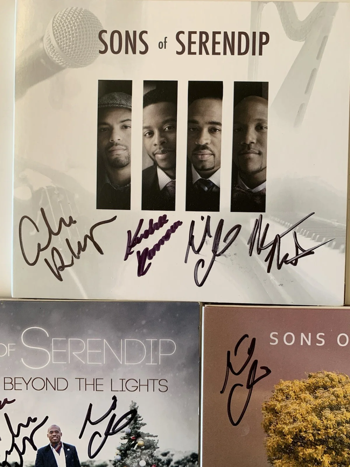 Sons of Serendip SIGNED CD Bundle (3) - Rare Autographed - AGT Finalists, image 2