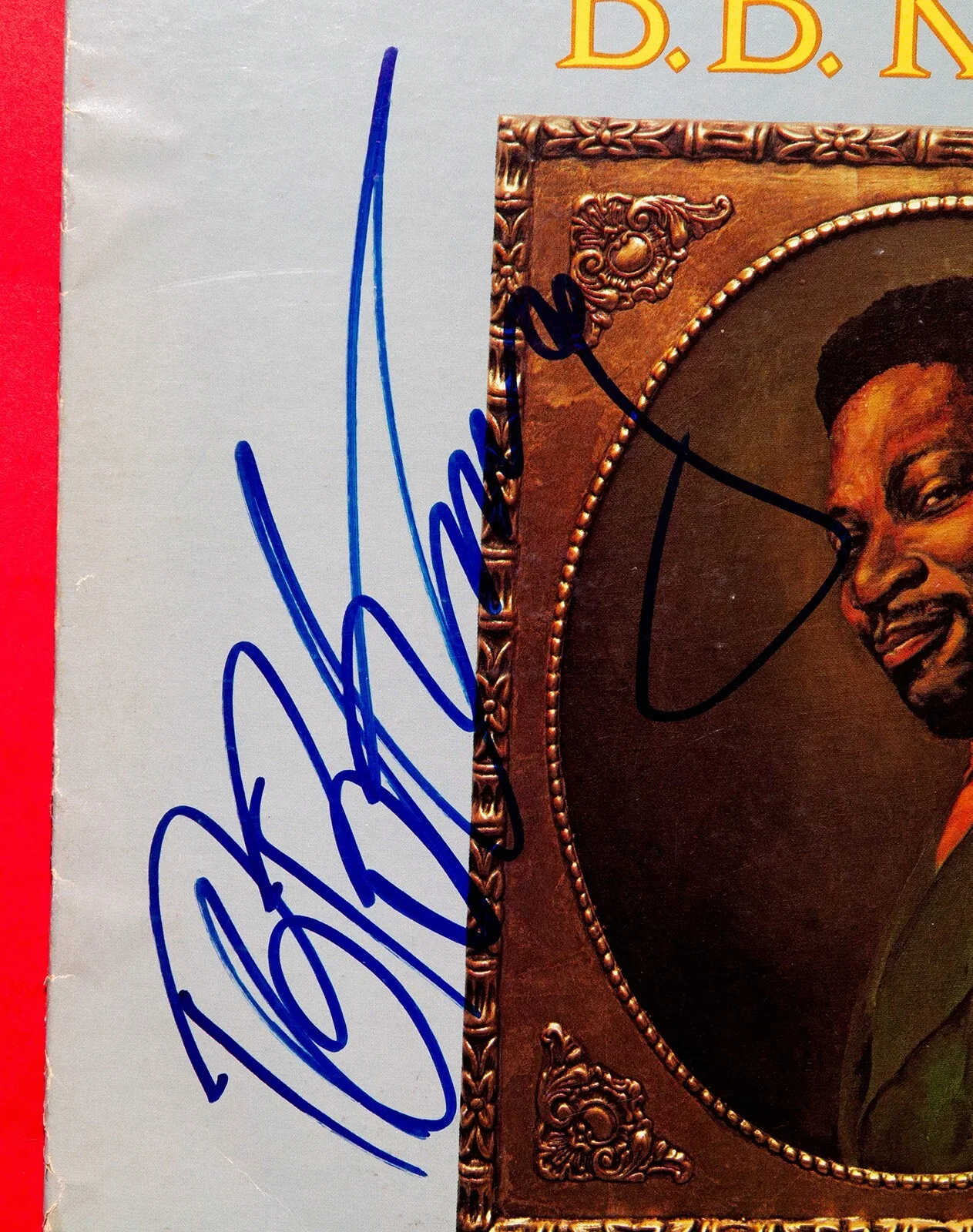 BB King signed Album THE BEST OF - SIGNED IN PERSON, изображение 3