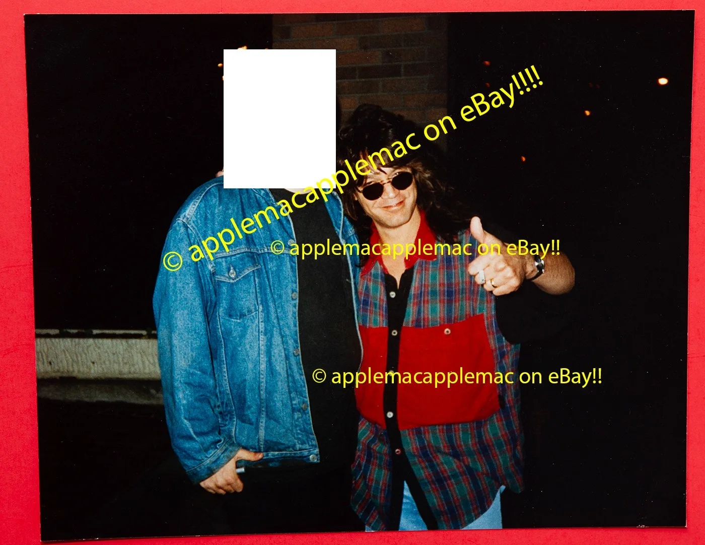 Eddie Van Halen 8x10 Signed Photo - IN PERSON, image 2