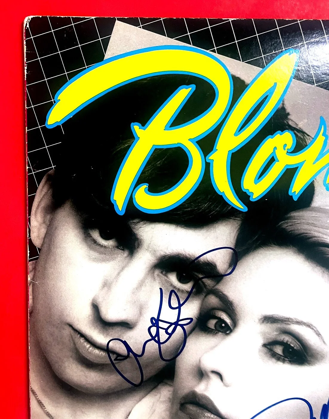 Blondie Signed Album IN PERSON - Debbie Chris Clem Jimmy EAT TO THE BEAT, изображение 4