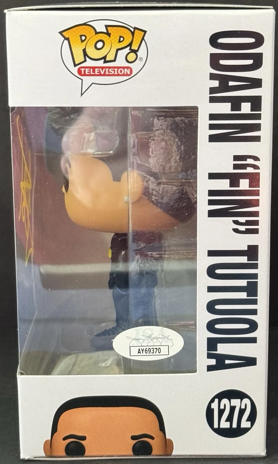 Ice T — Ice T Signed Autographed Law & Order SUV Odafin “Fin” Tutuola Funko Pop JSA COA, изображение 2