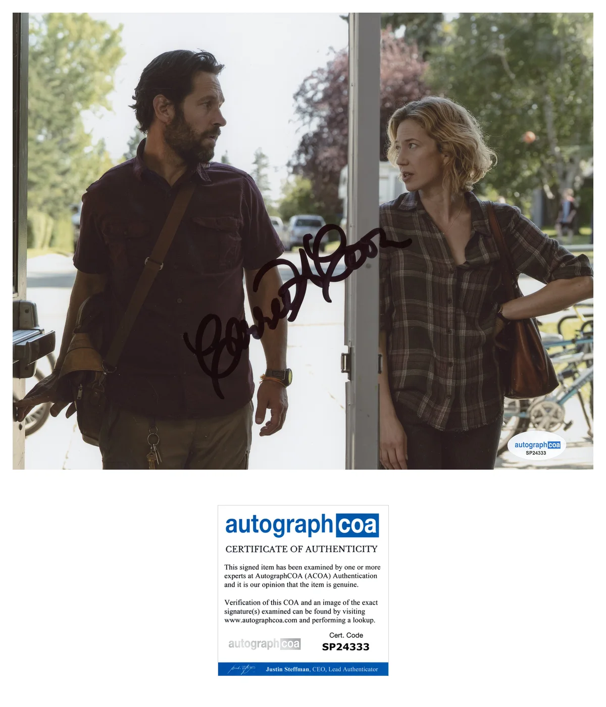 Carrie Coon — Carrie Coon Signed GHOSTBUSTERS FROZEN EMPIRE 8x10 Photo EXACT Proof B ACOA