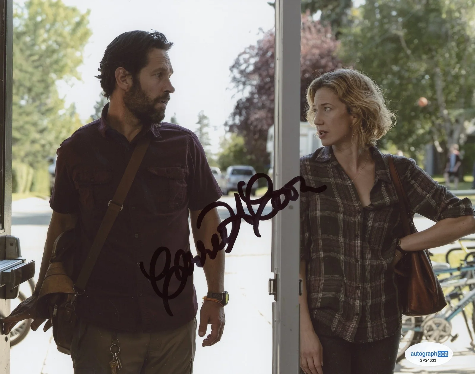 Carrie Coon — Carrie Coon Signed GHOSTBUSTERS FROZEN EMPIRE 8x10 Photo EXACT Proof B ACOA, изображение 2