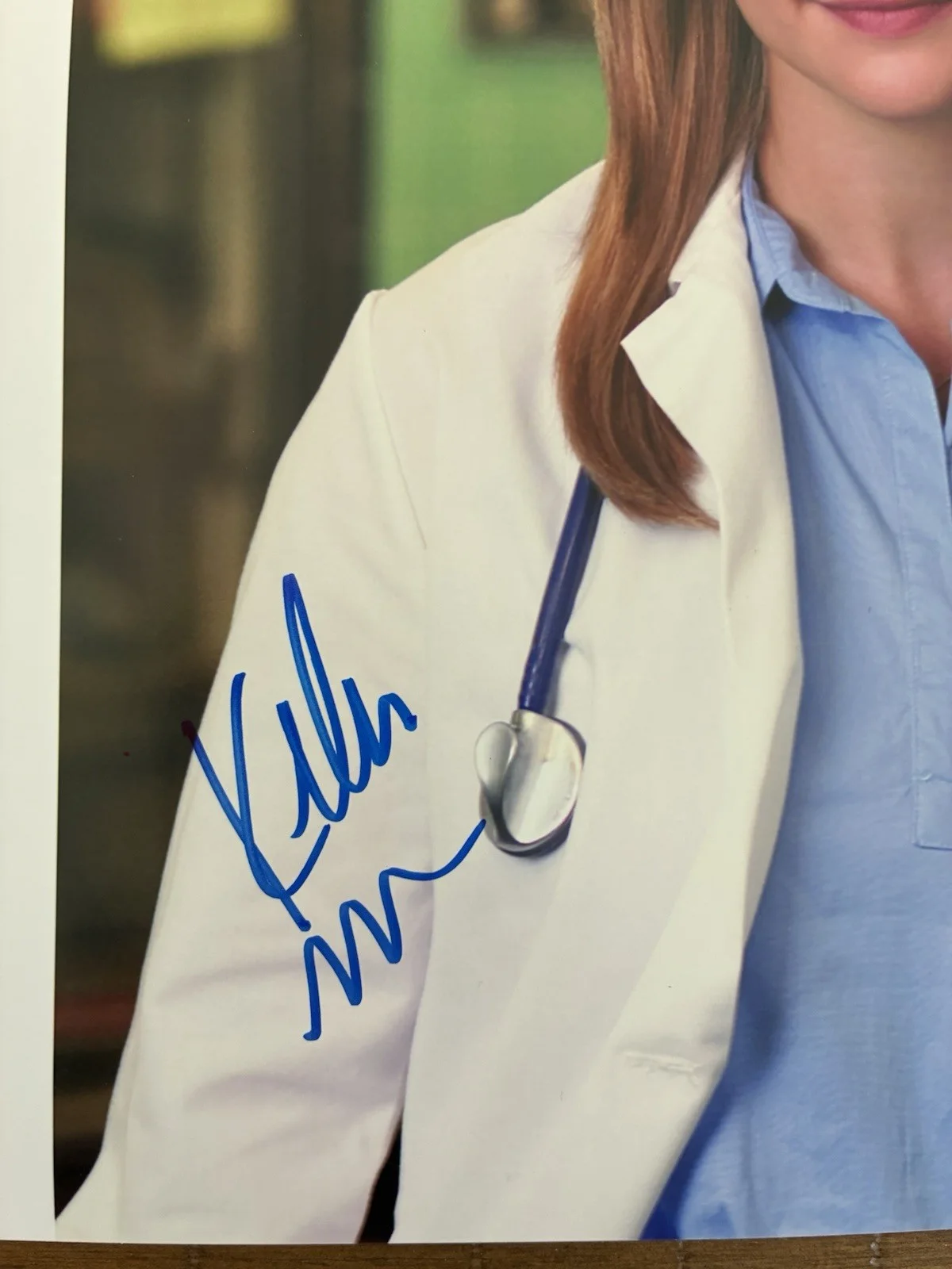 Kellie Martin — Kellie Martin Signed 8x10 Photo E.R. TV Show Beckett BAS, изображение 2