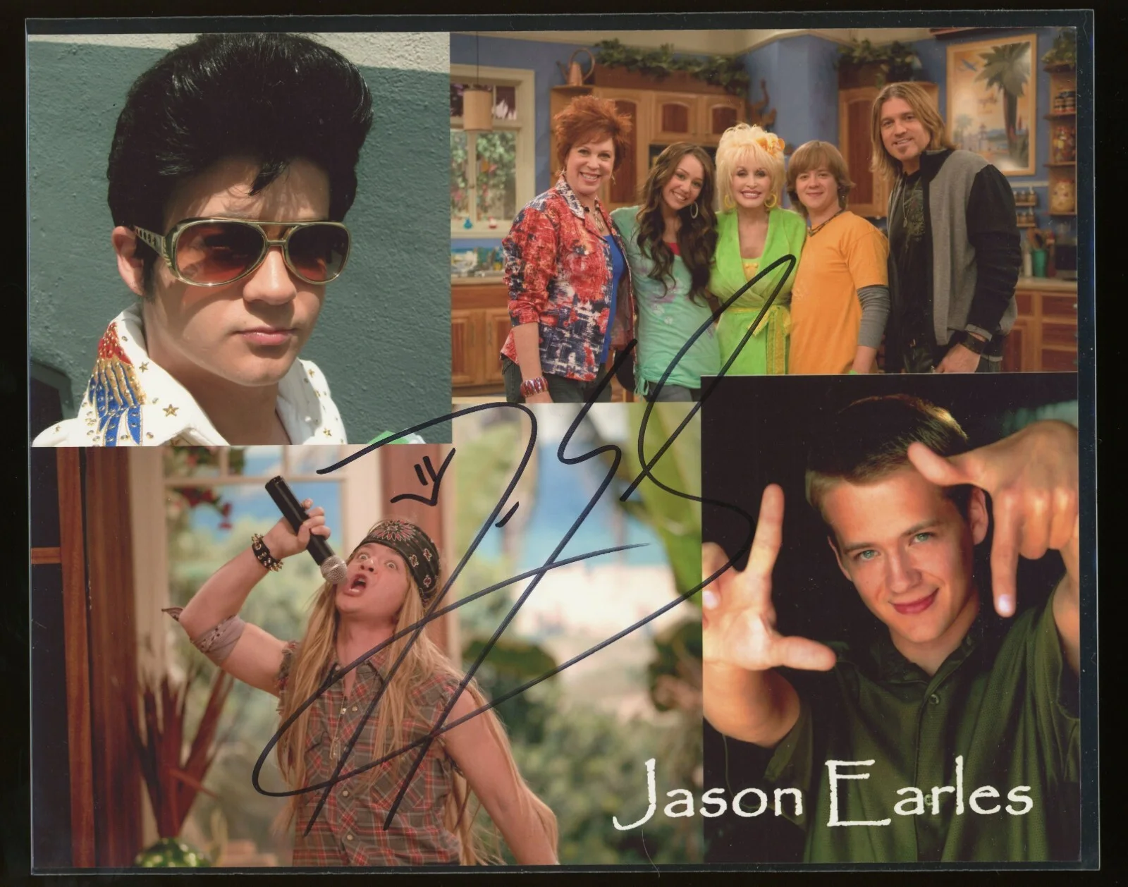 Jason Earles — Jason Earles Signed 8x10 Photo 258 West COA Autograph Disney Hannah Montana