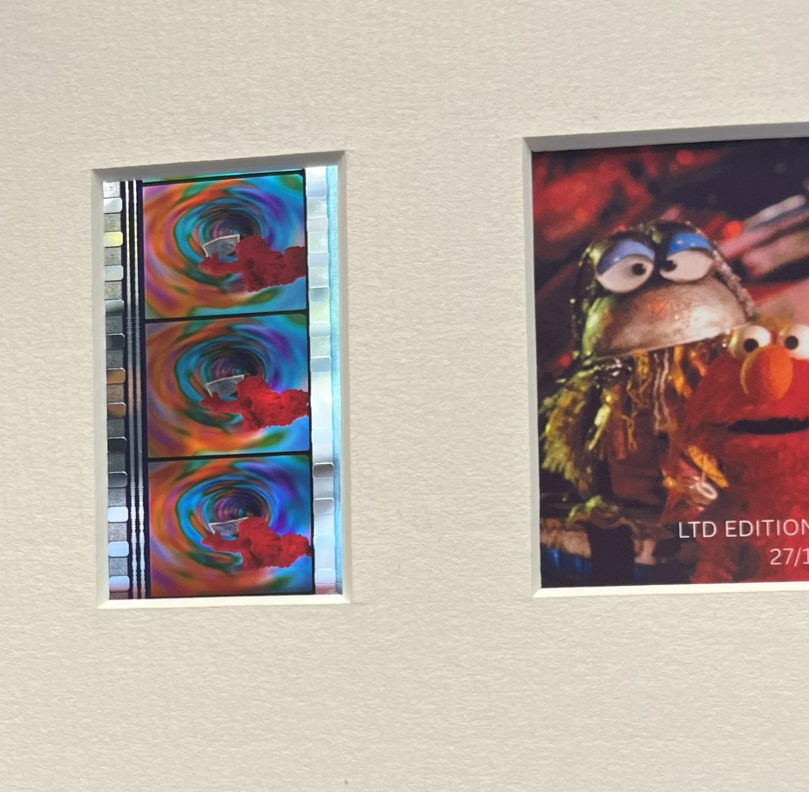 ELMO IN. GROUCHLAND . 35mm Film Cell Mounted Display, image 3