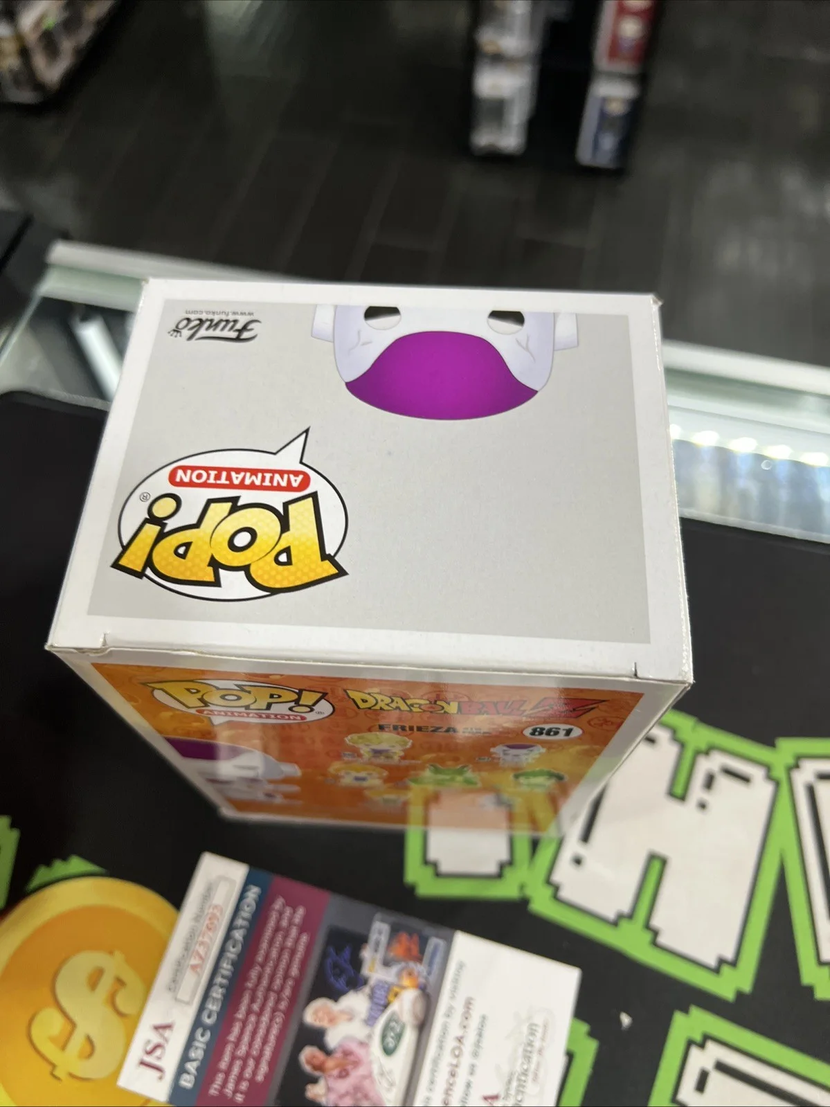 Linda Young — Linda Young Signed Autographed Dragon Ball Z Frieza 4th Form Funko JSA COA, изображение 5