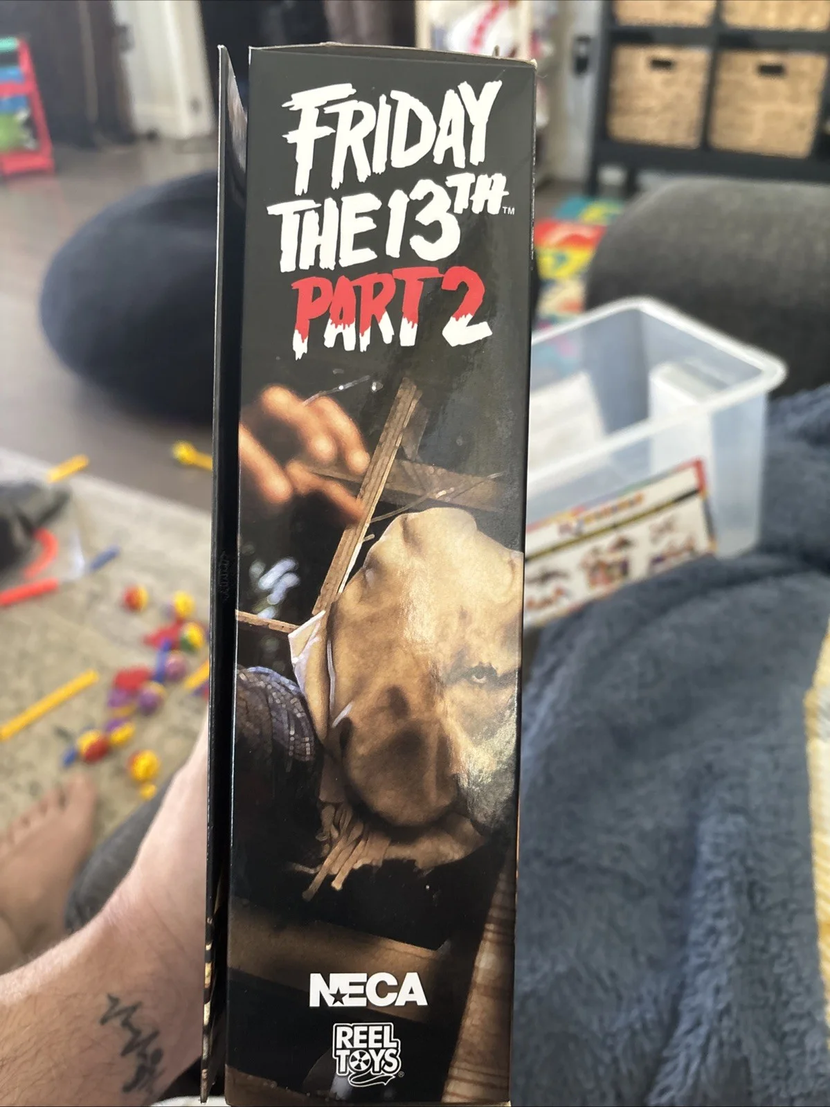 Warrington Gillette — JSA Warrington Gillette Signed Jason Voorhees Neca Friday The 13th Part 2, изображение 2