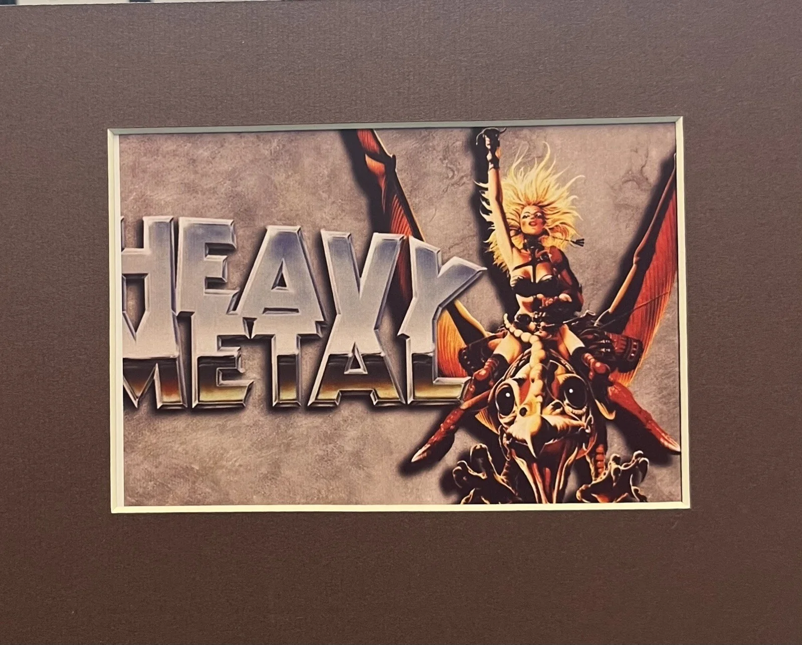 HEAVY METAL . 35mm Film Cell Mounted Display, image 2