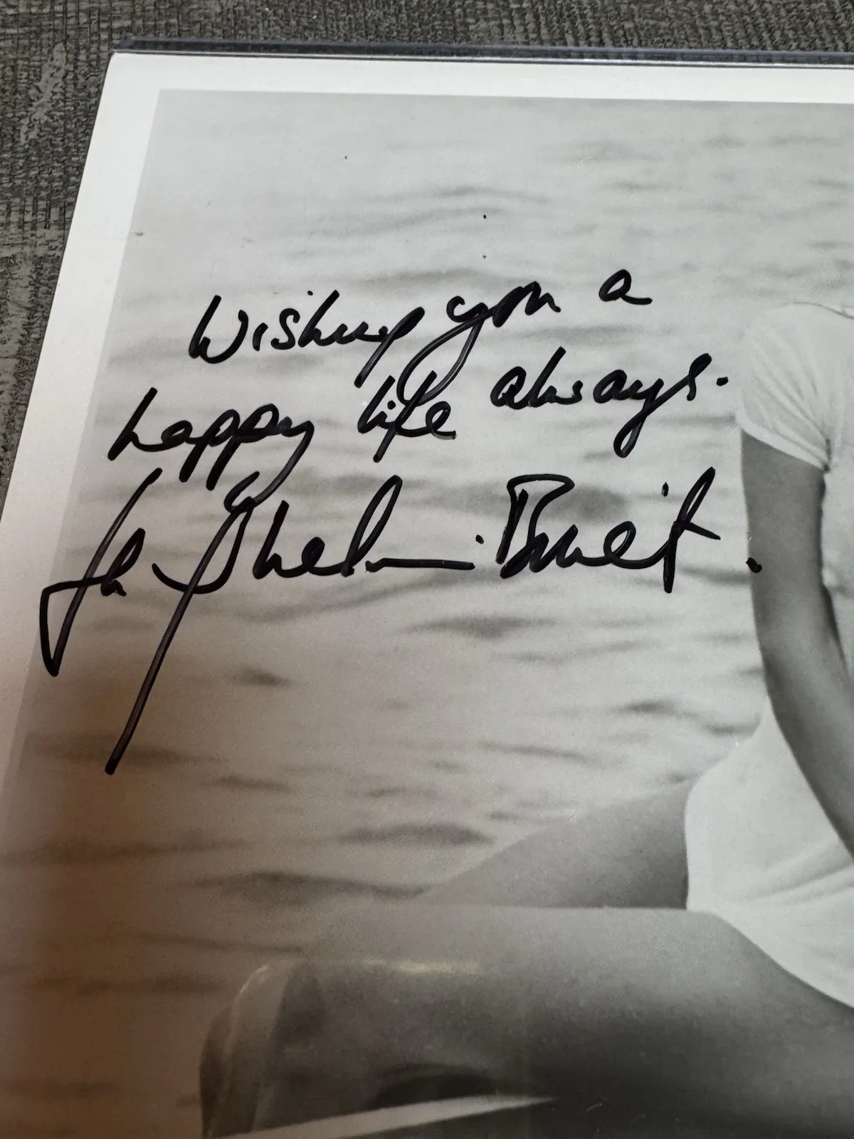 Jacqueline Bisset — JACQUELINE BISSET Signed 8x10 Photo from THE DEEP—THE PHOTO…PSA Sexy Beautiful, изображение 2