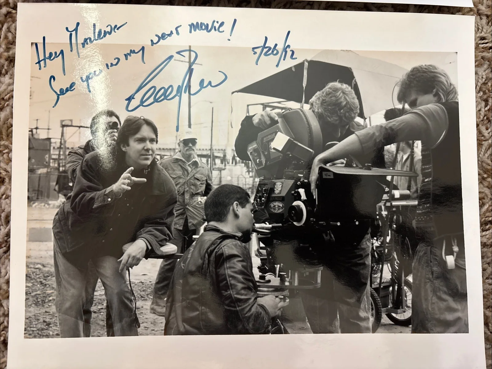 Charles Band Full Moon Autographed photos (2) Puppet Master Director 8x10, изображение 2