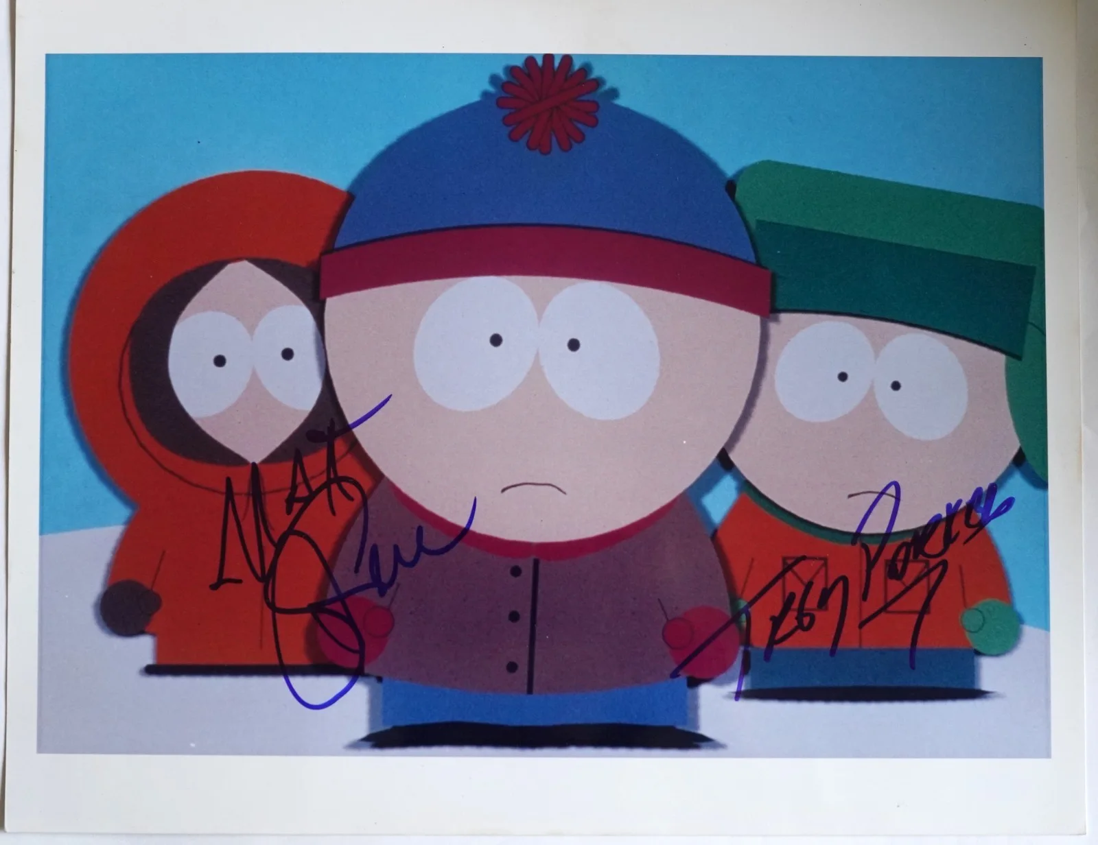 Trey Parker and Matt Stone — Trey Parker and Matt Stone signed photos with authenticity certificates