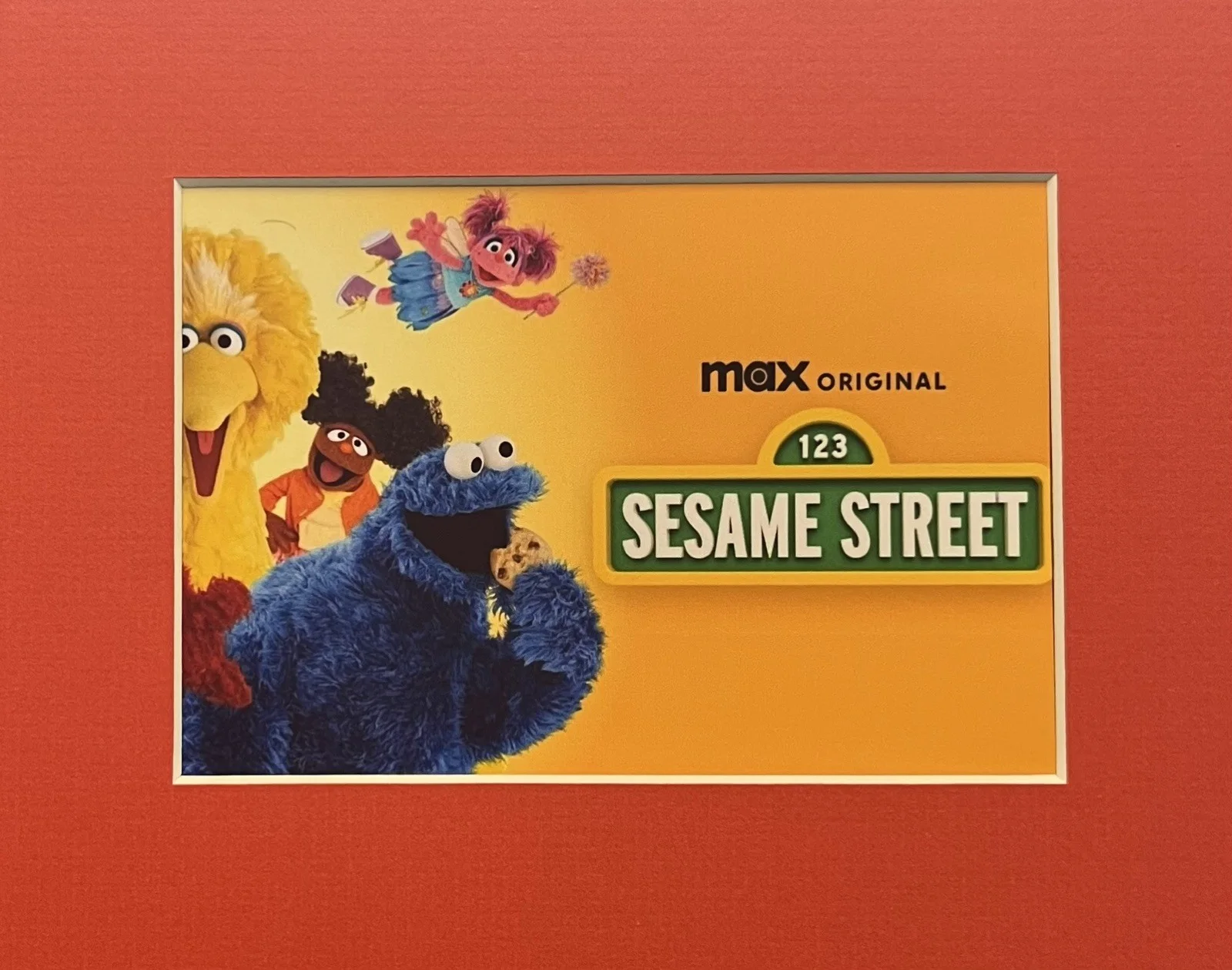 123. SESAME. STREET. 35mm Film Cell Mounted Display, изображение 2