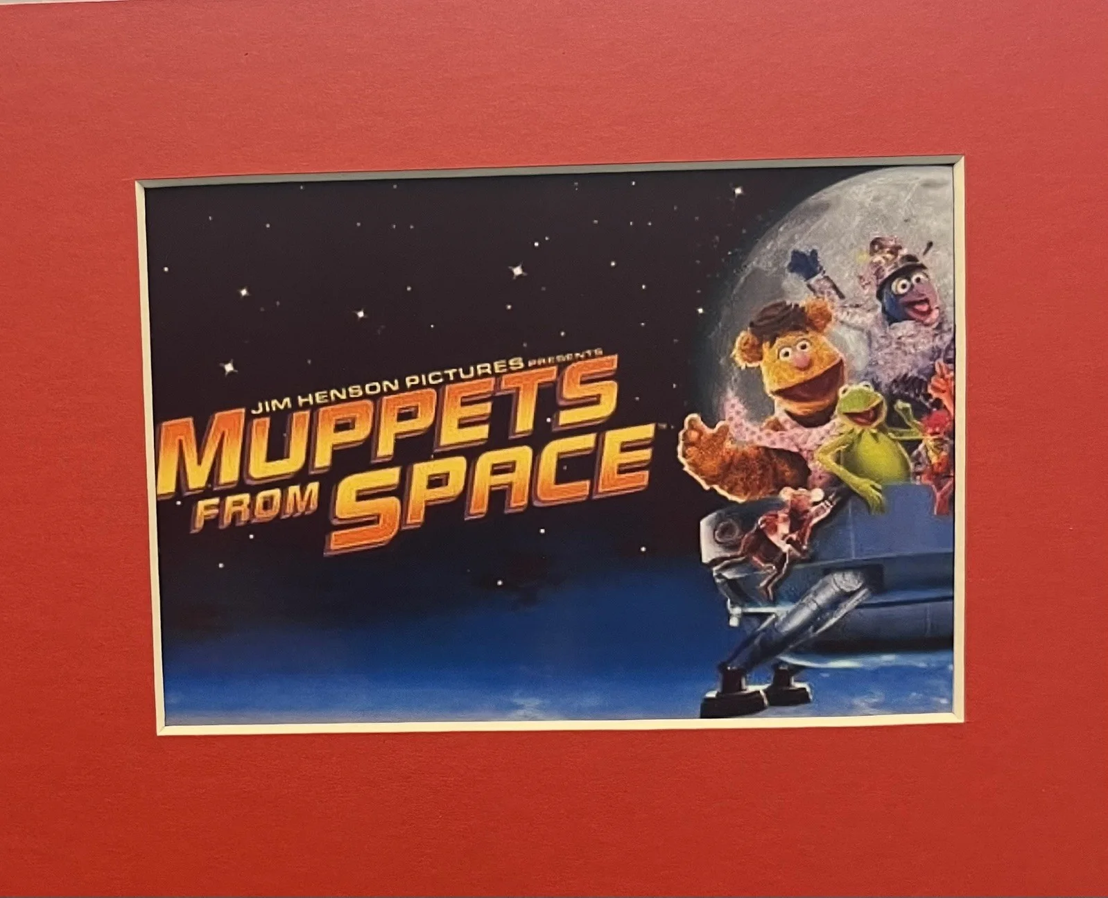 MUPPETS. IN SPACE. . 35mm Film Cell Mounted Display, image 3