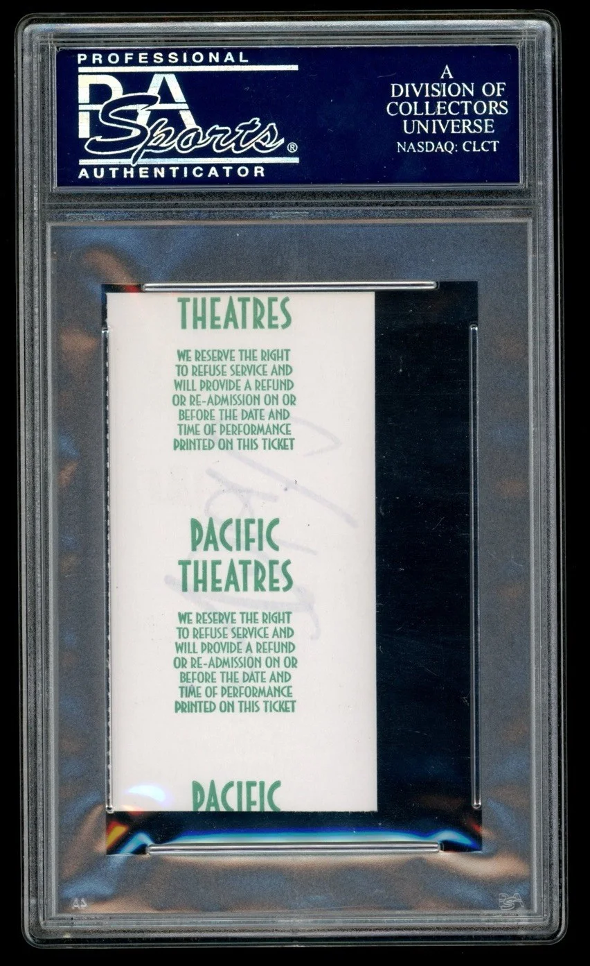 John Krasinski — John Krasinski A Quiet Place Signed Movie Ticket Stub PSA DNA Authentic Auto, image 2