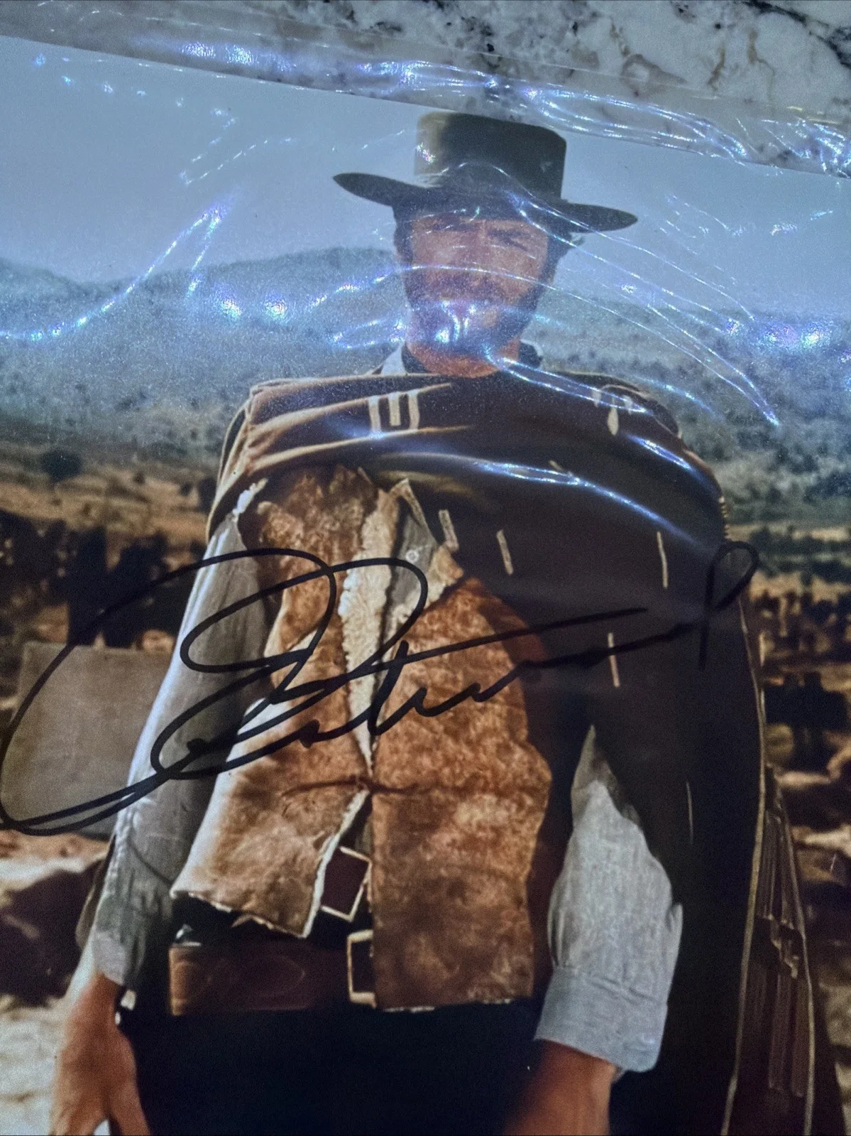 Clint Eastwood — Clint Eastwood Hollywood Legend Signed 8x10" Authentic Original Autograph w/COA, image 2