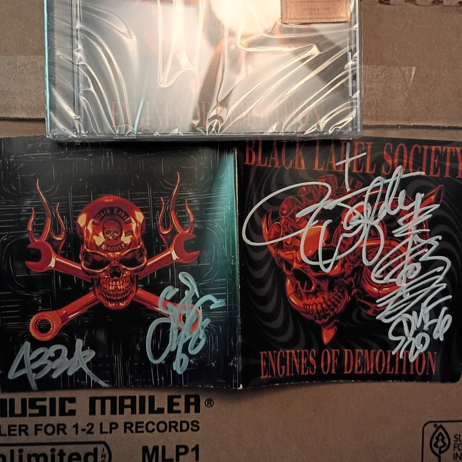 Black Label Society Engines Of Demolition Signed CD, image 3
