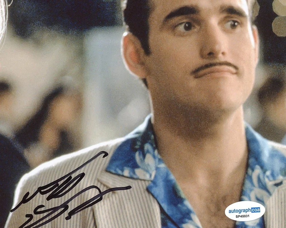 Matt Dillon — Matt Dillon signed "THERE'S SOMETHING ABOUT MARY" 8x10 Photo a Cameron Diaz ACOA, image 4