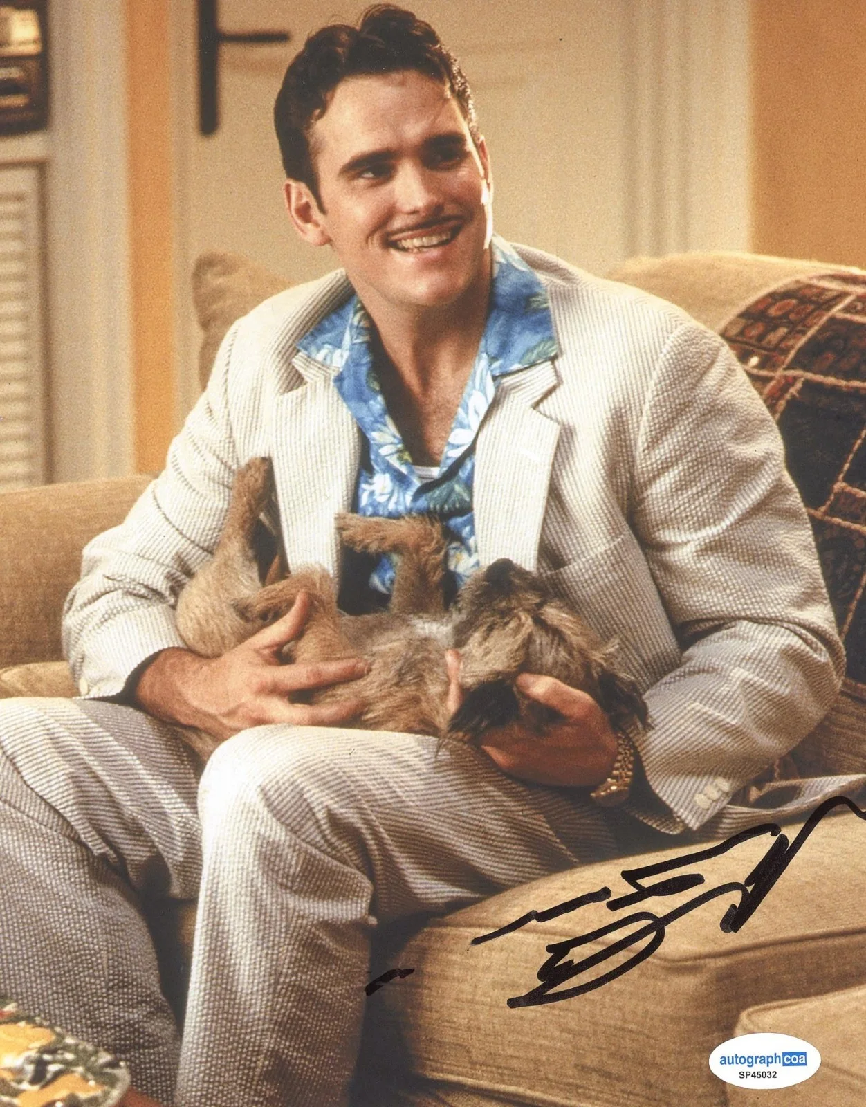 Matt Dillon — Matt Dillon signed "THERE'S SOMETHING ABOUT MARY" 8x10 Photo b ACOA COA, изображение 3