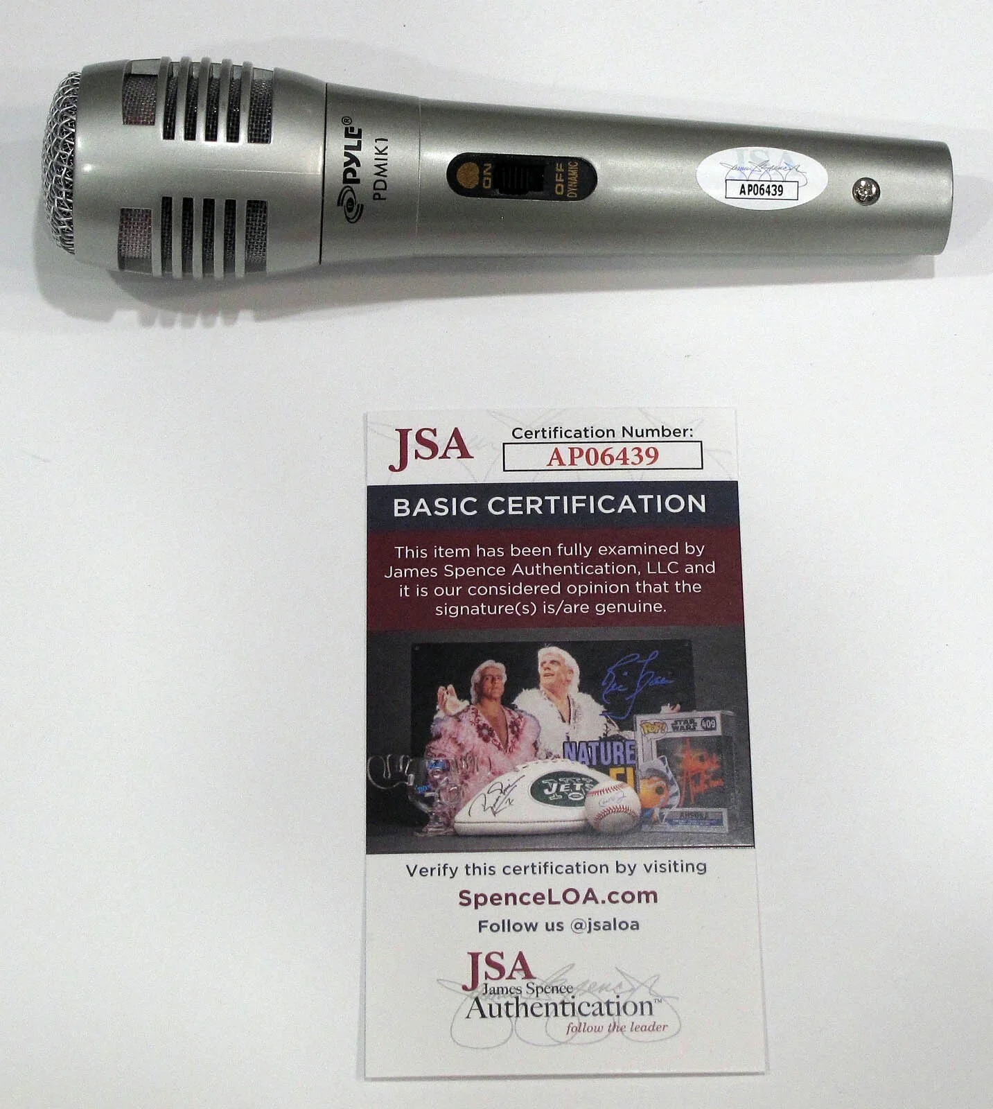 JOSH GROBAN — Josh Groban signed Auto Microphone EXACT PROOF CINEMATIC You Raise Me Up JSA COA, изображение 3