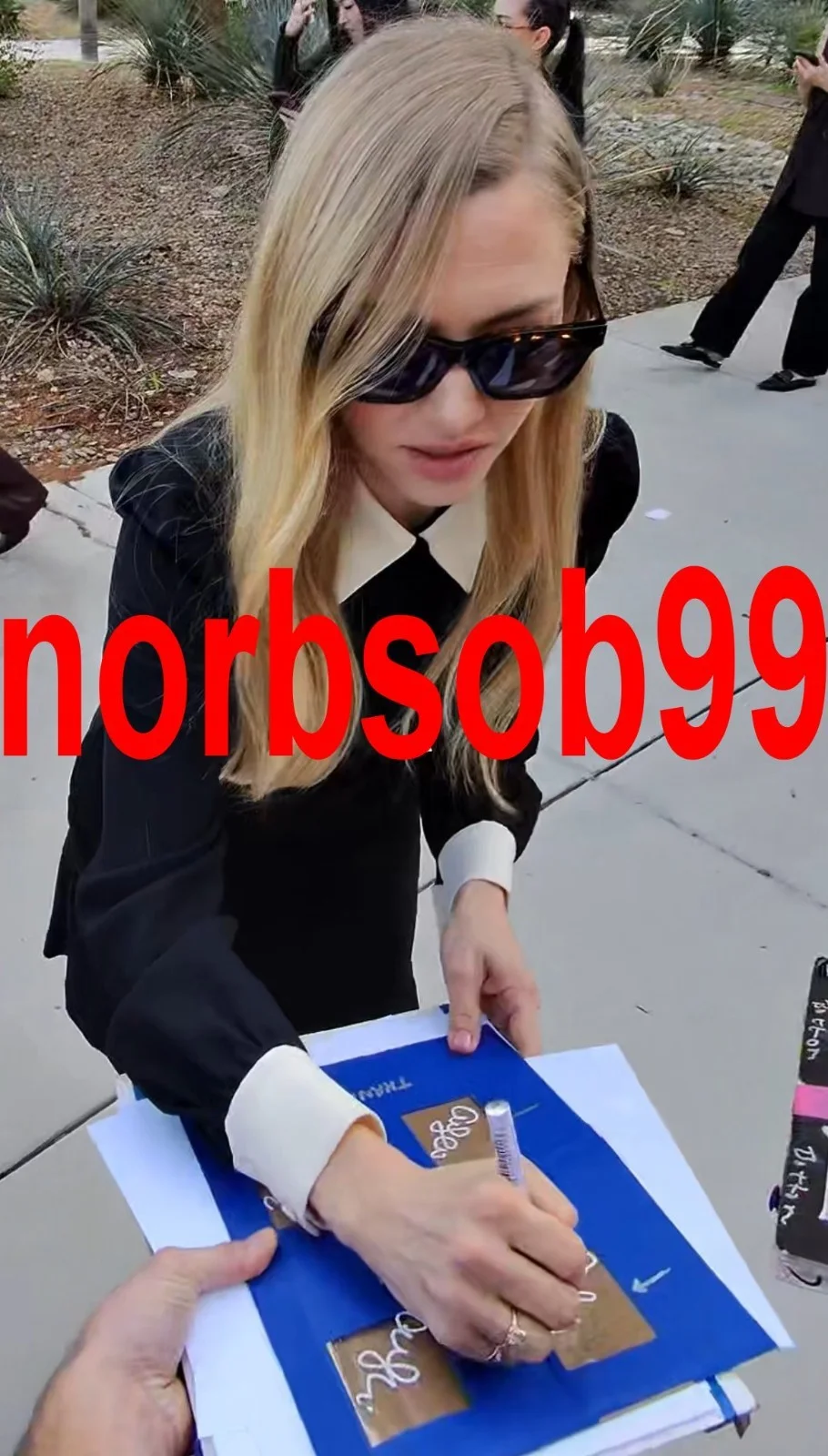 AMANDA SEYFRIED SIGNED SOPHIE MAMMA MIA FUNKO w/EXACT VIDEO PROOF & BECKETT COA, изображение 5
