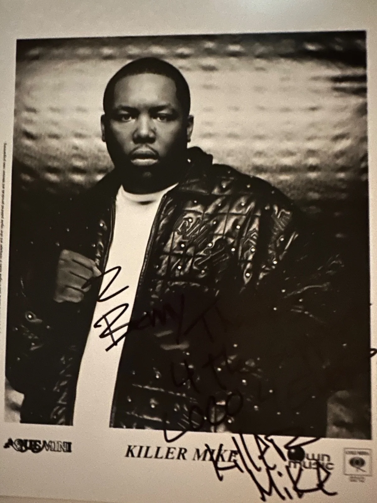 KILLER MIKE signed autographed 8 X10 PHOTO Signed in Record Store, image 2