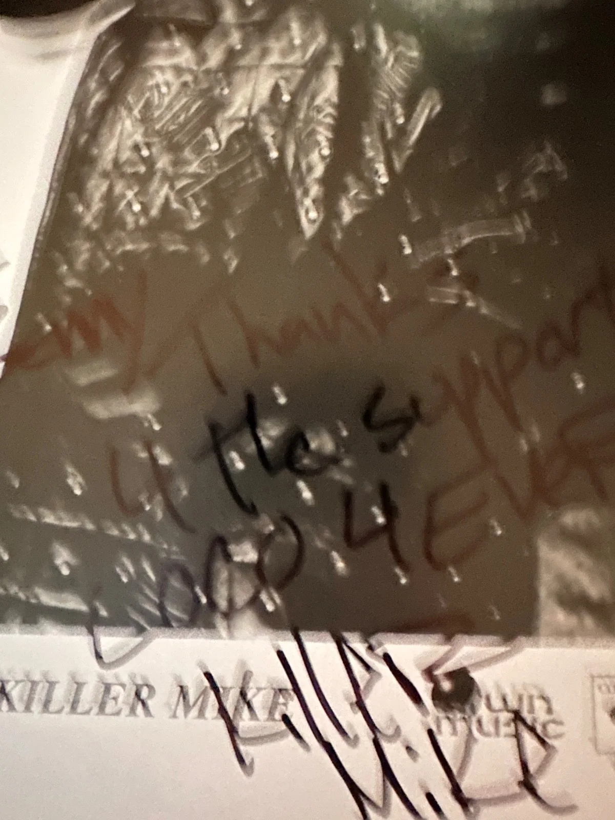 KILLER MIKE signed autographed 8 X10 PHOTO Signed in Record Store, image 3