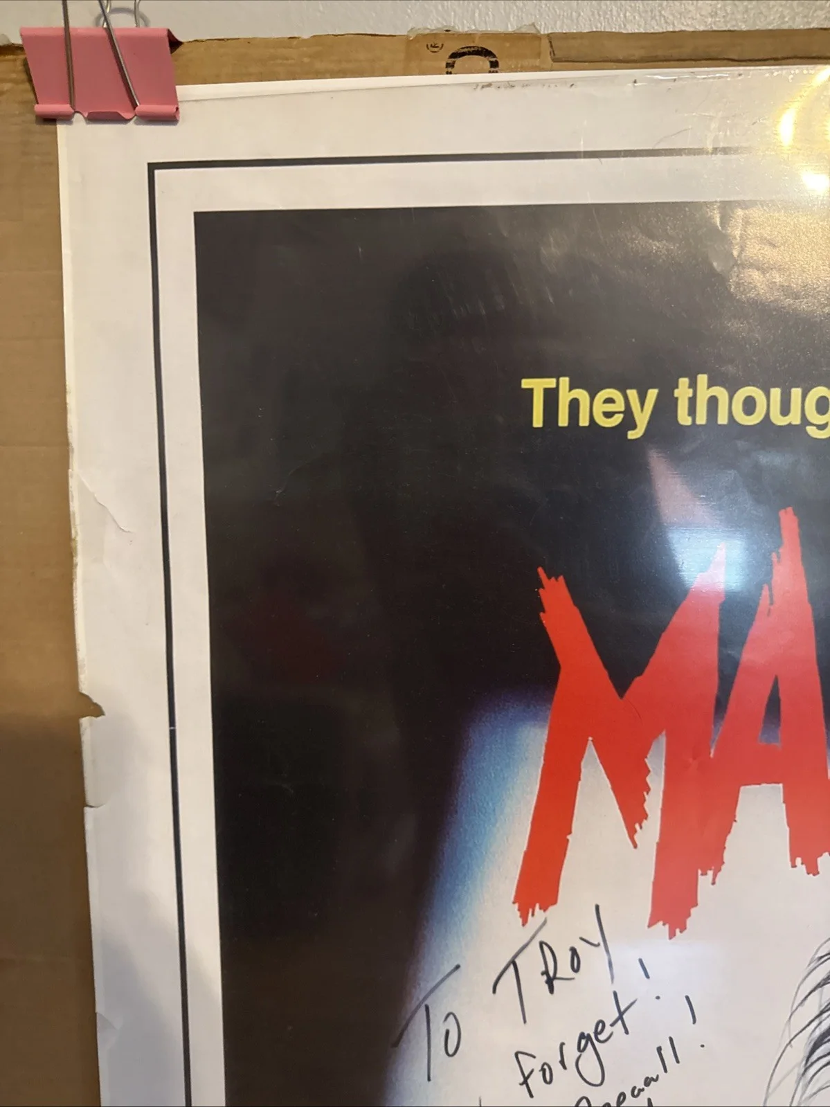 Madman Movie Poster Multi Signed 24x36, image 2