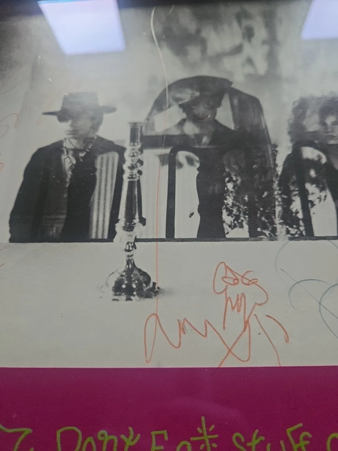 The Cramps Fully Signed Psychedelic Jungle L.P Rare, image 2