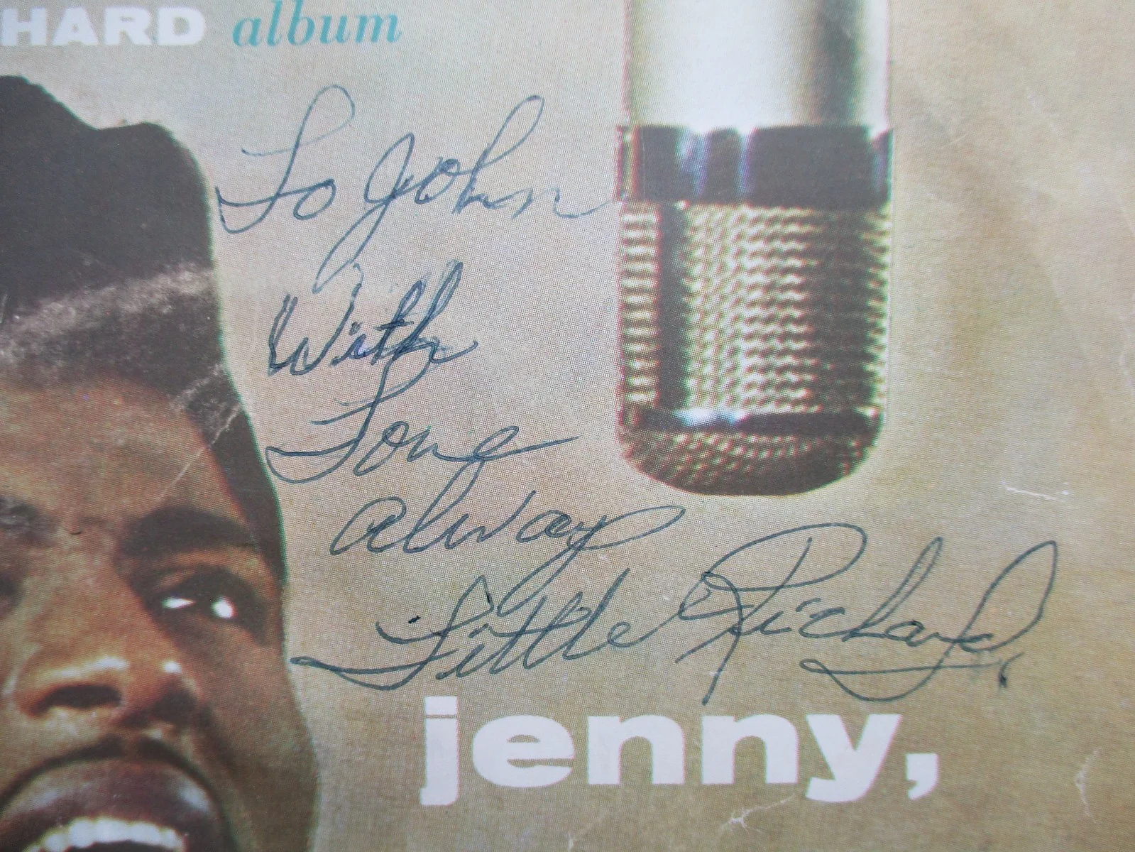 Little Richard Specialty 606 45 rpm Signed Record from John Gilliland Estate, изображение 2