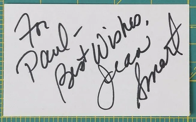 Jean Smart — JEAN SMART Authentic Hand-Signed 8x10 Photo Inscribed to. + hand written note, image 3