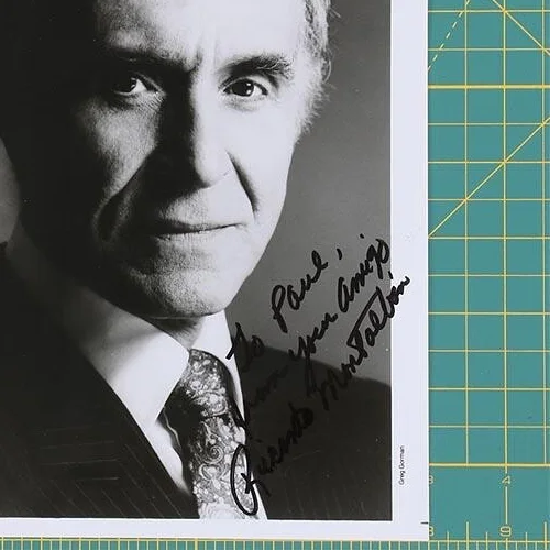 JOSEPH BOTTOMS — RICARDO MONTALBAN - AUTOGRAPHED INSCRIBED PHOTOGRAPH 8X10 AUTHENTIC 8 x10 B/ W, image 2