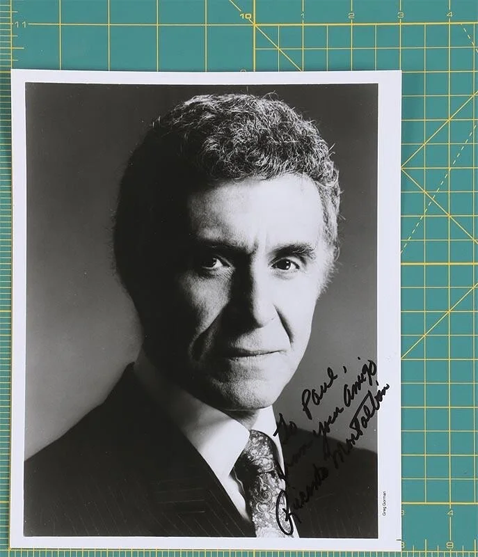 JOSEPH BOTTOMS — RICARDO MONTALBAN - AUTOGRAPHED INSCRIBED PHOTOGRAPH 8X10 AUTHENTIC 8 x10 B/ W, image 3