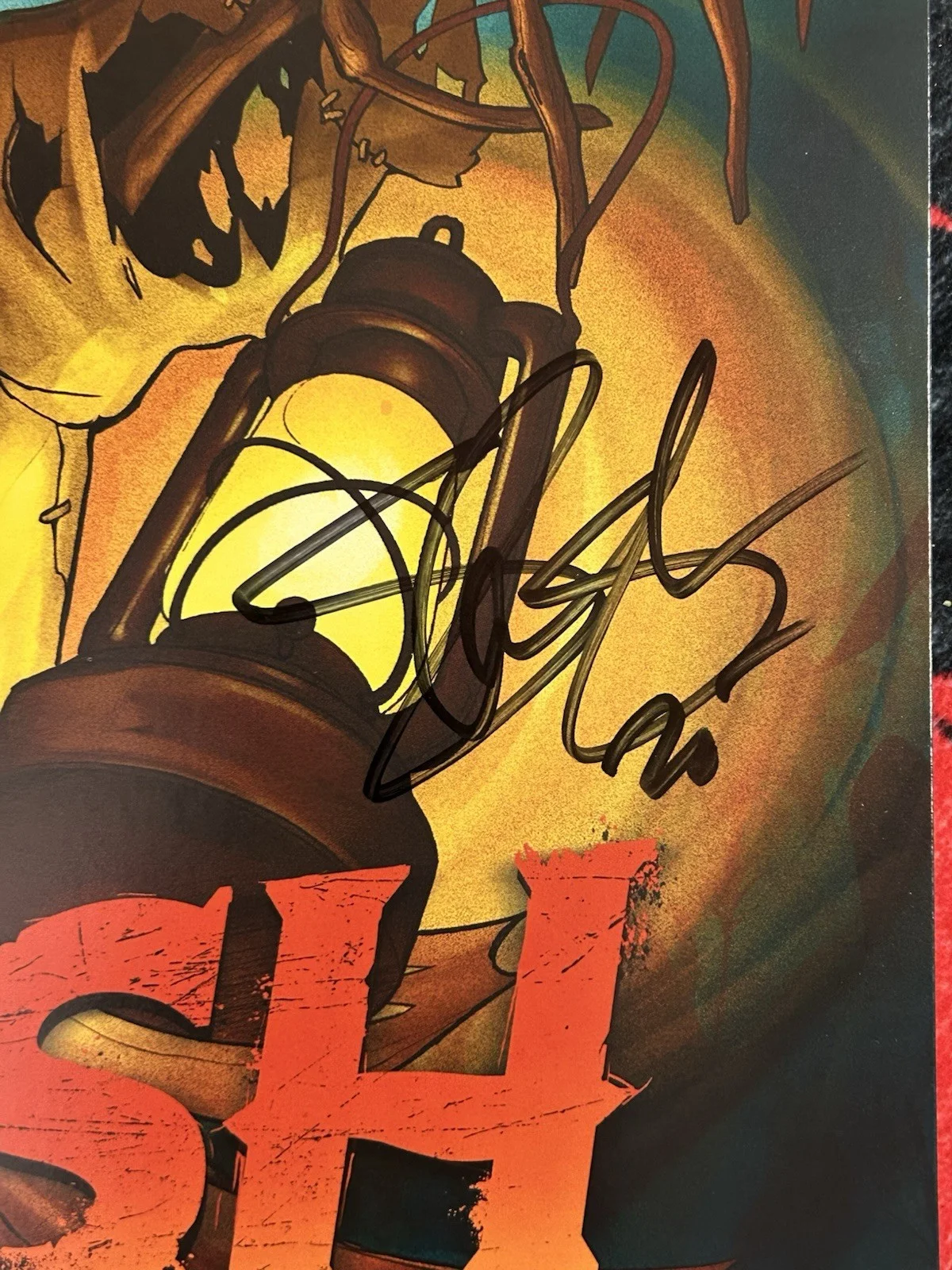 Halloween Horror Nights Vol 2 SLASH SIGNED Vinyl Guns n Roses Universal Studios, изображение 2