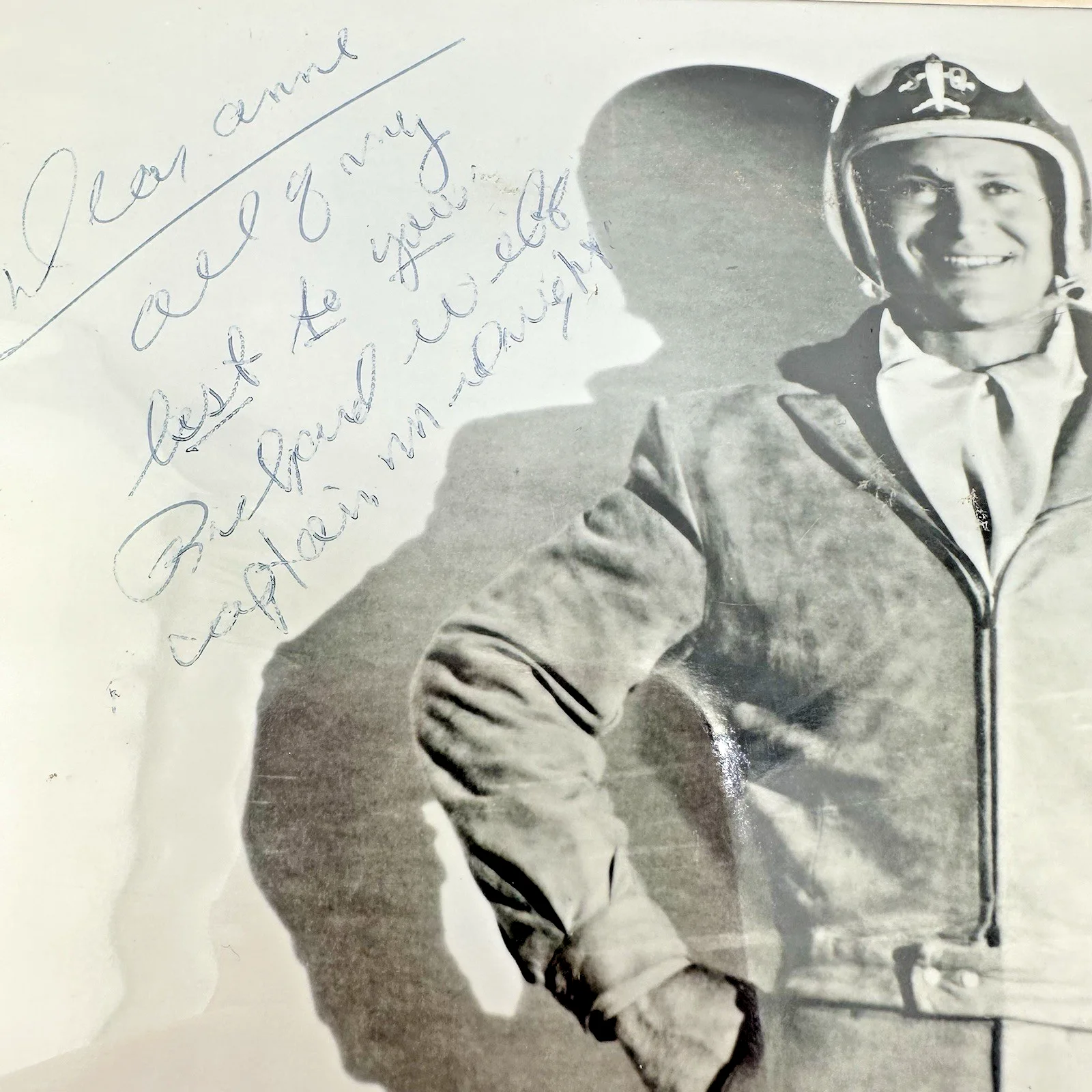 Richard Webb — Richard Webb Signed Photo “Captain Midnight” w/ COA UACC Authenticated VTG, изображение 3