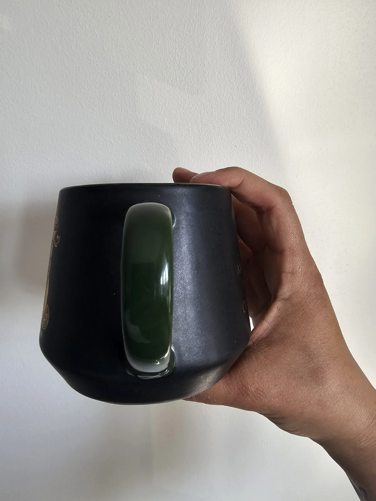 Harry Potter Slytherin Mug - Gold Snake Emblem - Ambition Pride Cunning, изображение 4