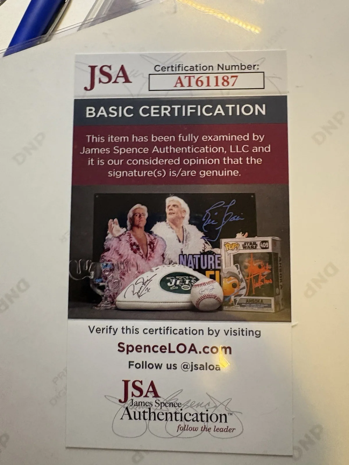Jon Berenthal — *ONE BATCH TWO BATCH* JON BERENTHAL SIGNED 8x10 JSA COA PUNISHER, image 3